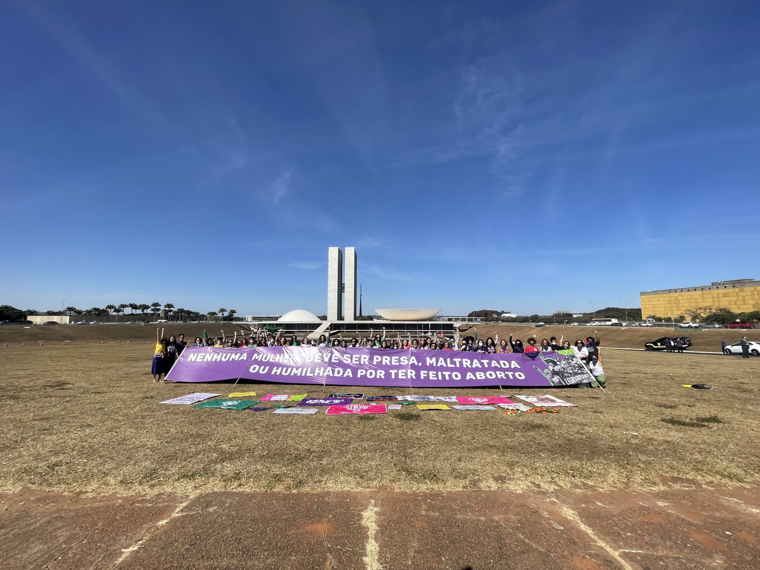 Ocupa Congresso pela Vida das Mulheres e das Meninas